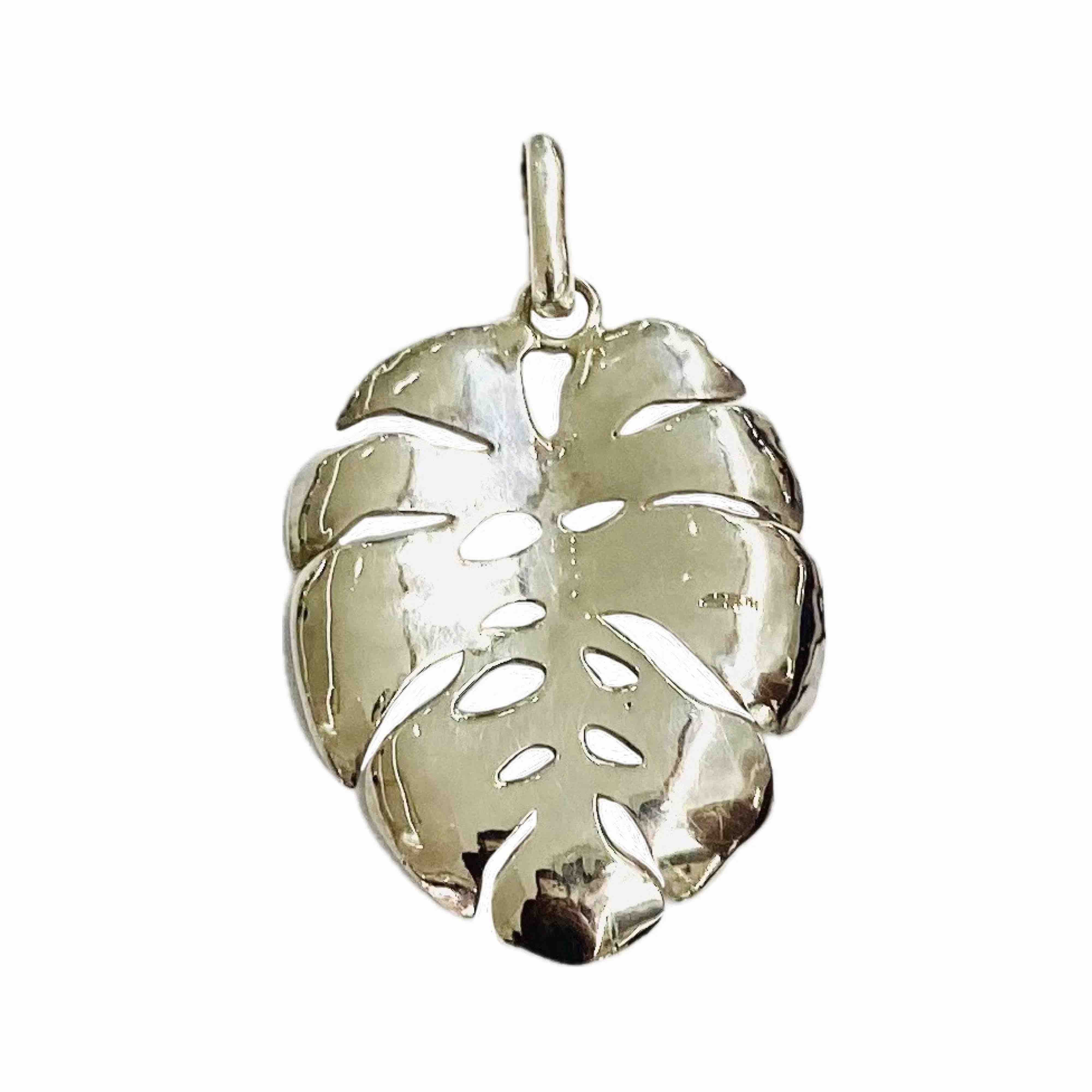 Marokau Leaf Pendant Sterling Silver (925)