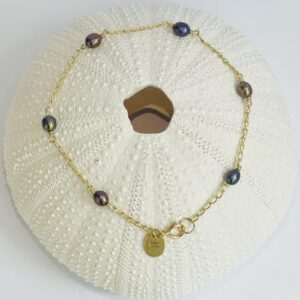 Freshwater Pearls Gold Bracelet - 9K (375) 18cm