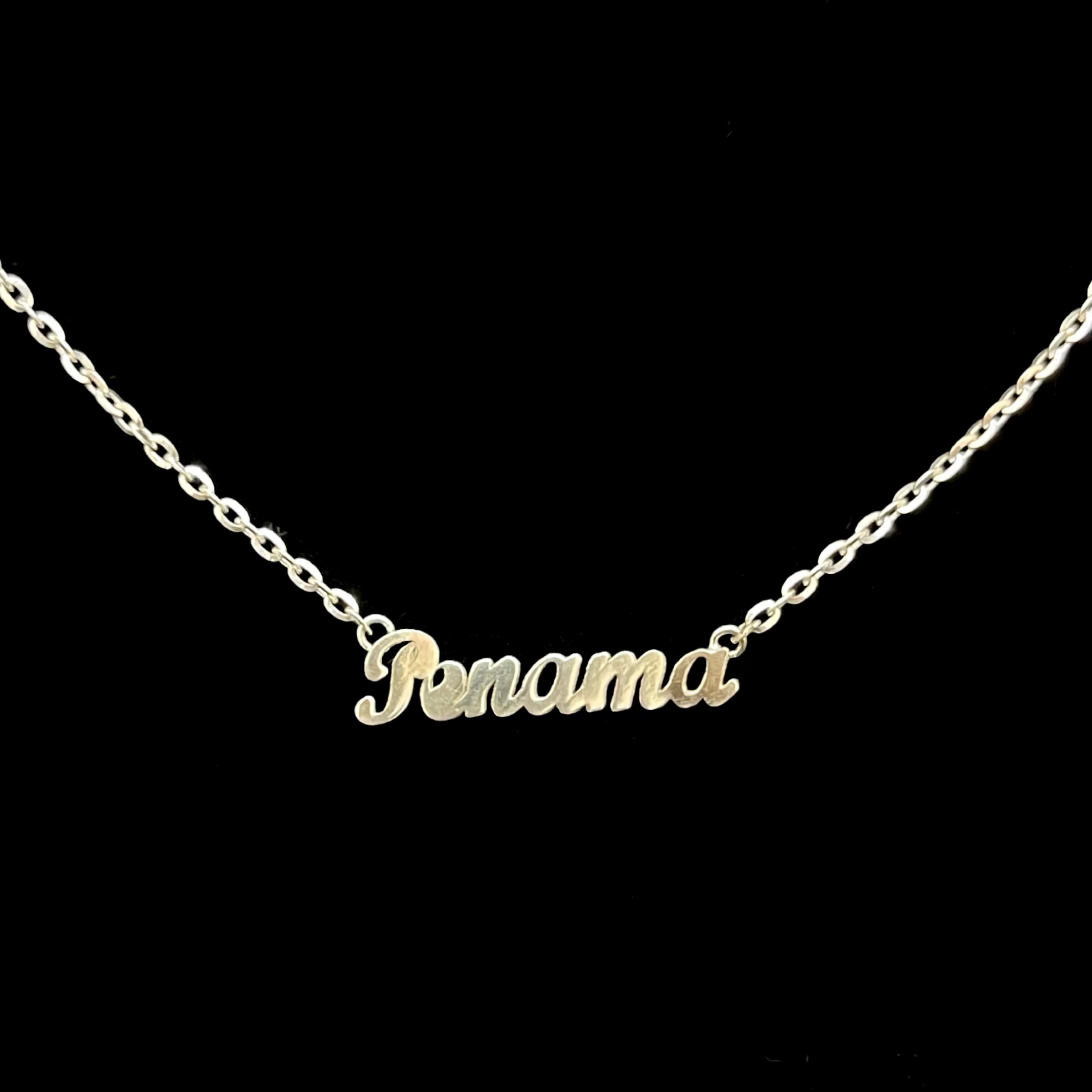 "Penama" Province Necklace Name Sterling Silver (925)