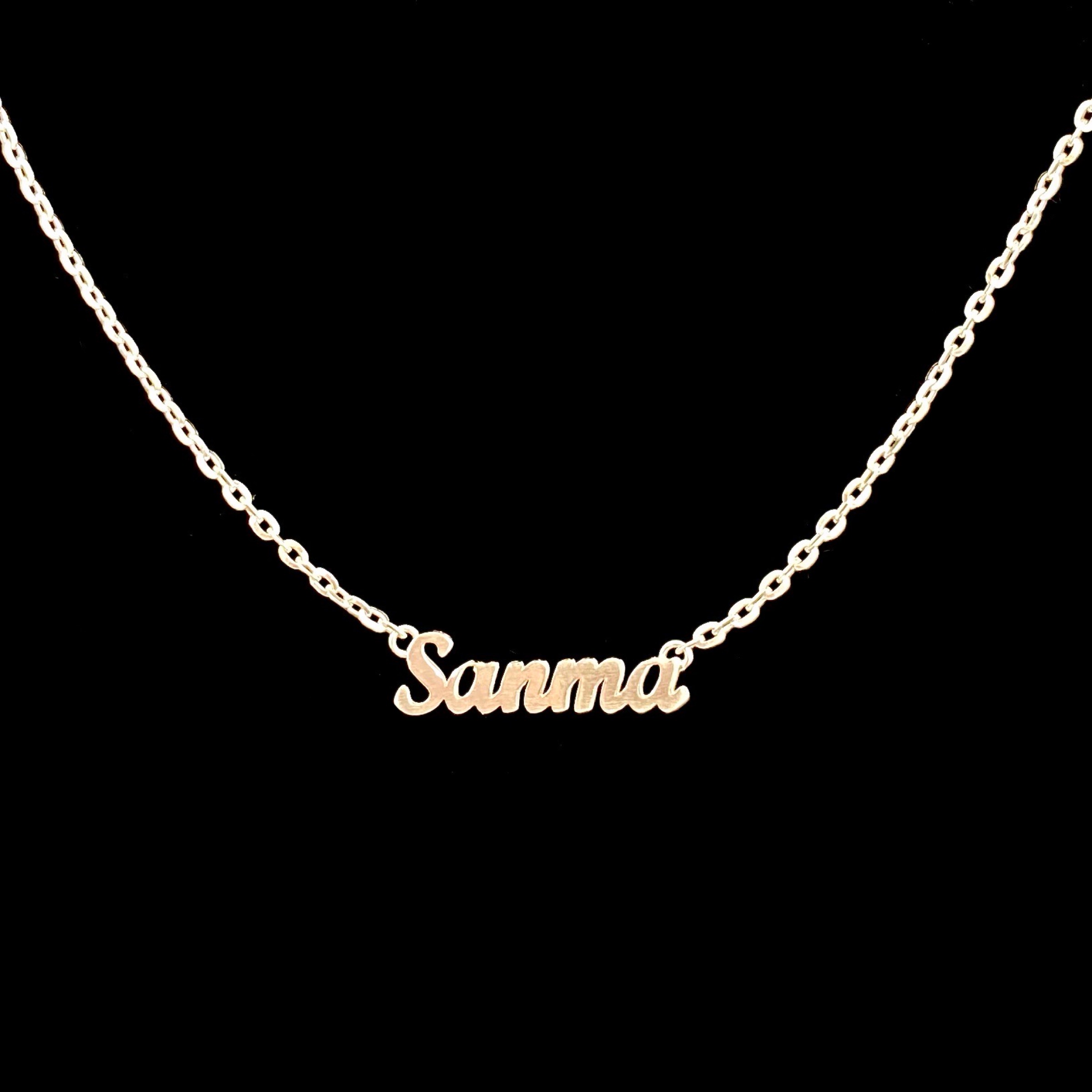 "Sanma" Province name Necklace Sterling Silver (925)