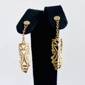 Ponahre Drop Chain Gold Earring - 9K (375)