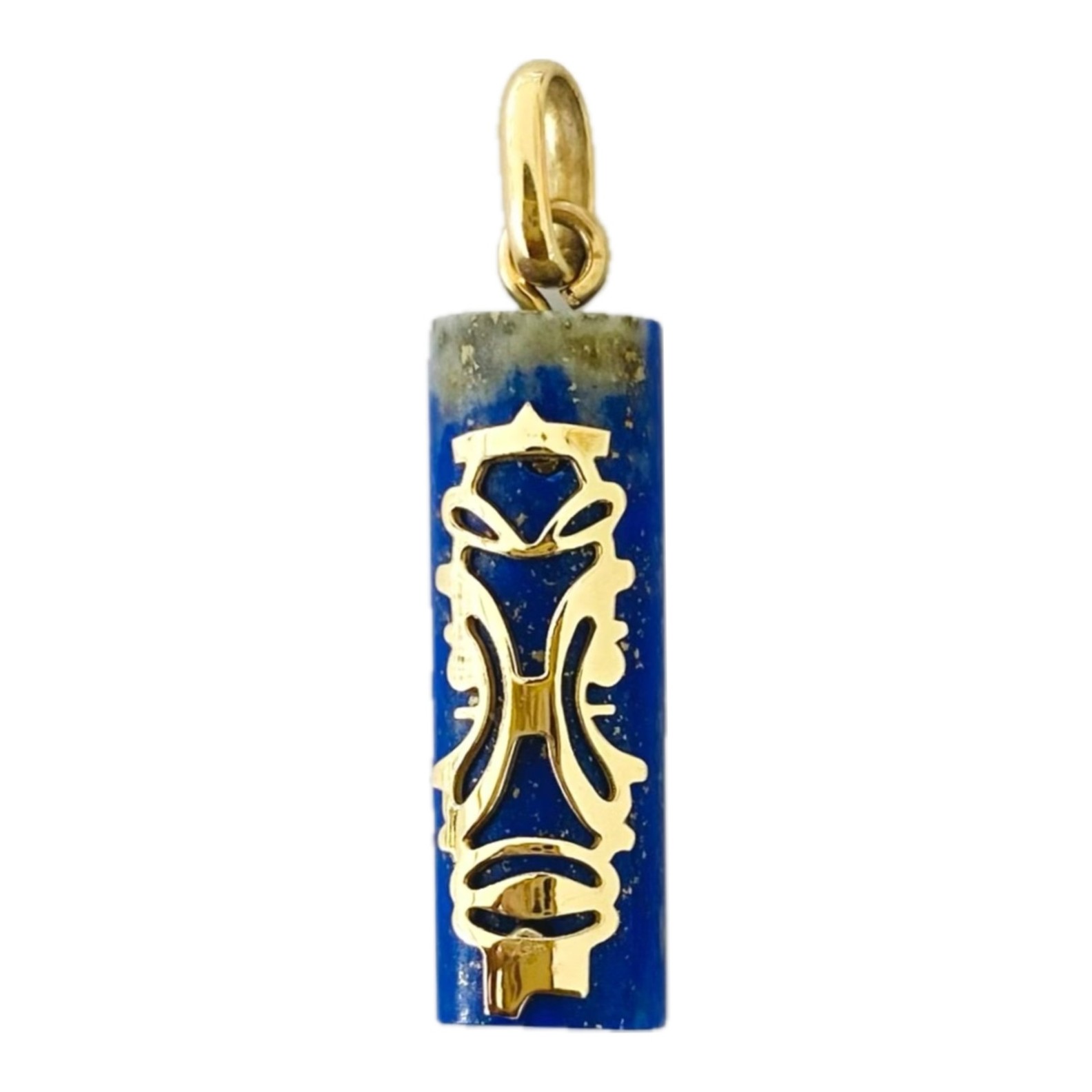 Ponahre on Sodalite Gold Pendant - 9KY (375)