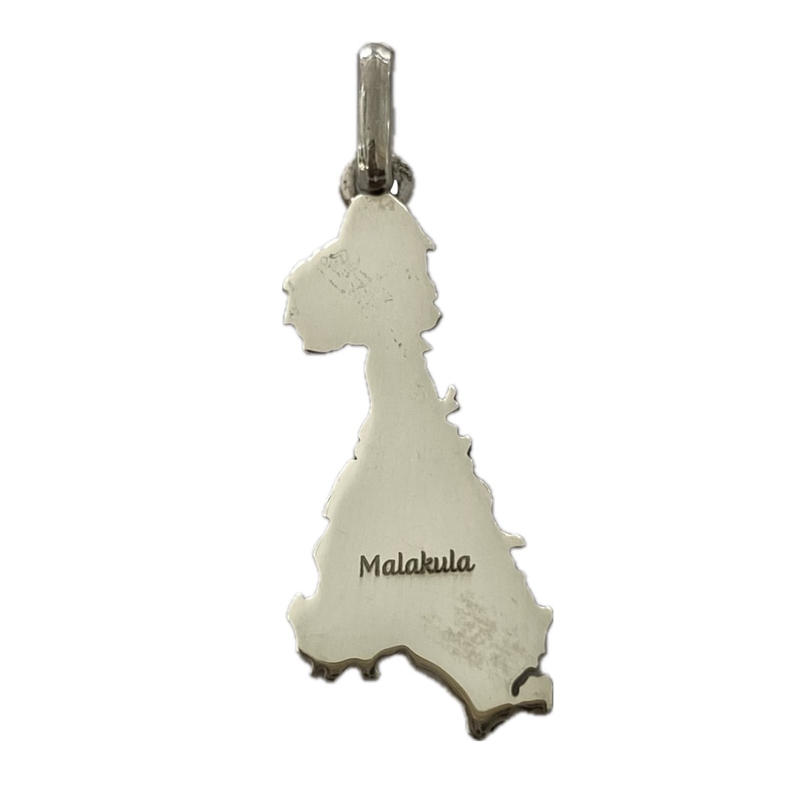 "Malekula" Island Pendant in Sterling Silver (925)