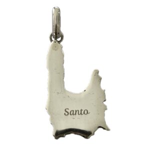 "Espiritu Santo" Island Pendant in Sterling Silver (925)